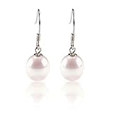 PAVOI Freshwater Cultured Pearl Earrings Dangle Studs - AAA Handpicked Quality