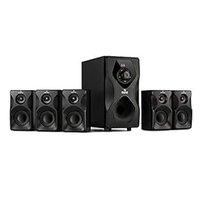 auna Concept 720 5.1 luidsprekersysteem (95 Watt RMS, OneSide Subwoofer, Balanced Sound Concept, Bluetooth, USB-poort…