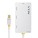 Vtin 4-in-1 Mini Display Port to VGA/HDMI/DVI/Audio with Micro USB Port Adapter for Apple iMac/Laptop (VS-VVC3-1)