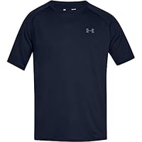 Under Armour Men's Tech 2.0 Short-Sleeve T-Shirt , Academy Blue (408)/Graphite , Large Tall Under Armour Men's Tech 2.0 Short-Sleeve T-Shirt , Academy Blue (408)/Graphite , Large Tall