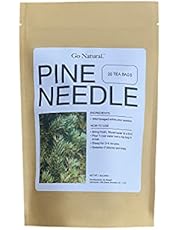 Pine needle tea, wild-foraged in the USA, picked from northern white pines | Protects against infection, strengthens immunity, high in antioxidants, natural suramin
