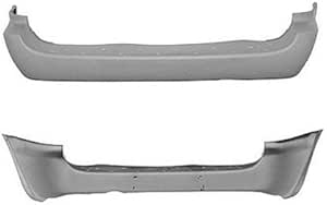 Amazon Com Ptm Capa Ch1100219 Rear Bumper Cover For