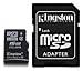 Professional Kingston MicroSDHC 16GB (16 Gigabyte) Card for Samsung Stratosphere Phone with custom formatting and Standard SD Adapter. (SDHC Class 4 Certified)