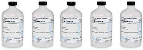 LabChem LC242701 Sodium Hydroxide Solution, 0.1N (0.1M), 500 mL Volume (Fіvе Расk)