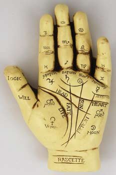 Amazon.com: 1 X Palmistry Hand by AzureGreen: Home 
