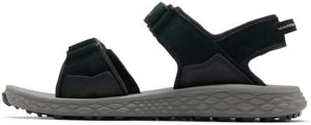 Konos Hiker - Sandalias deportivas y de exterior con 2 correas para hombre, Titanio negro II, 42 EU