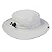 Gill Water Resistant Technical Marine Sun Hat with 50+ UV Sun Protection (Silver, L)