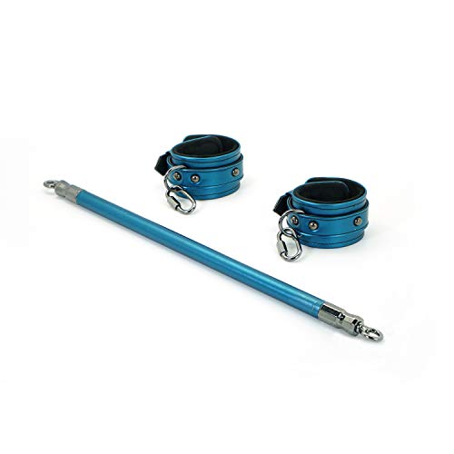SCARLET KITTEN Wood Spreader Bar with Adjustable Straps Kit, Blue