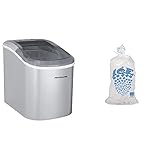 Frigidaire EFIC189-Silver Compact Ice Maker, 26 lb