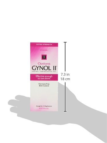 Options Gynol Ii Vaginal Contraceptive Gel 2.85 Fl Oz (2 Pack)