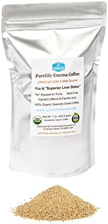 Purelife Enema Coffee - 1 Lb Organic Ultra LIght Gold" Enema Coffee ...