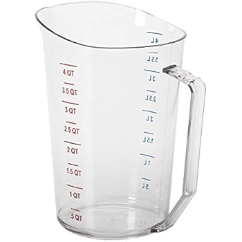 Cambro 400MCCW 4 Quart Measuring Pitcher