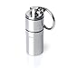 GUS Pairamedic Pill Fob, Made in USA, Stainless Steel Keychain Pill Holder, Aspirin & Nitro Bottle Holder