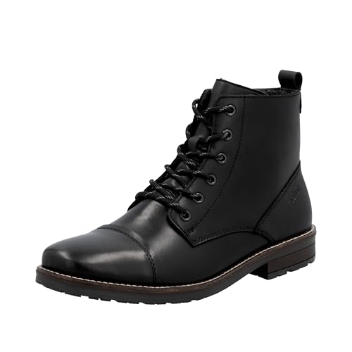 Rieker Herren 33205 Kurzstiefel, Nero Schwarz, 41 EU
