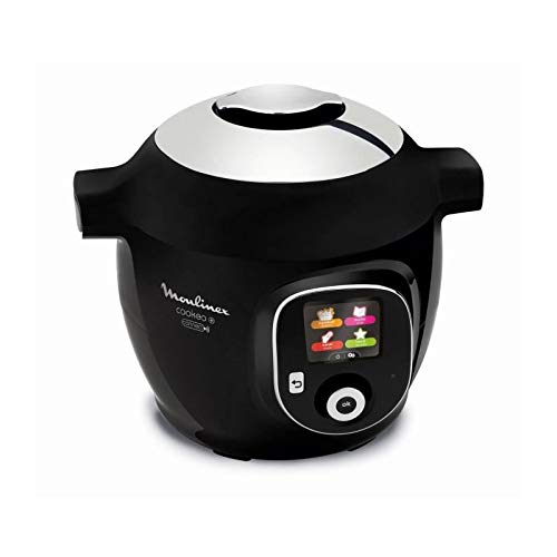 Moulinex Multicuiseur Intelligent Cookeo+ Connect Via Application Bluetooth 6L 6 Modes De Cuisson 200 Recettes Préprogrammées Jusqu'À 6 Personnes Noir Ce857800