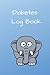 Diabetes Log Book: Elephant Blood Sugar Log Book for Kids Daily Glucose Monitoring Log (110 Pages, 6