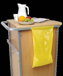 Universal Yellow Bedside Locker Waste Bags, 29 x 42 cm, Pack of 50