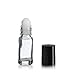 Clear Roll-on/Roller 5 ml (1/6 oz) - Cap - Pack of 24