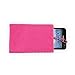Pink 5.7inch Soft Sleeve Cloth Pouch Velvet Case Cover For Samsung Galaxy NoteII N7100,SAMSUNG 9220,SAMSUNG GALAXY S4 S3 /Apple iphone 5 4 4S/ipod Touch 5g/HTC ONE(M7)/Blackberry Z10