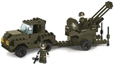 Sluban - B7300 (Anti-aircraft gun) Military Bricks