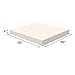 Dream Solutions USA Upholstery Visco Memory Foam Square Sheet- 3.5 lb High Density 1