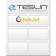 Teslin® Synthetic Paper - for Inkjet Printers - Micro-Perforated 8-up - 10 Mil | 100 Sheets