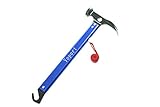Yoport Aluminum Tent Hammer with Tent Stake Remover, Lightweight & Portable for Outdoor Camping Hammer Tent Nail Hammer or Stake Puller(Blue)