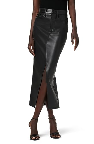 Hudson Jeans Women’s Reconstructed Skirt, Black, 24