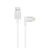 Moshi - Apple Certified Lightning Connector (90 Degree) 1M - White