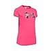 Under Armour Girls' Big Logo T-Shirt, Harmony Red (964)/Pine Shadow, Youth Medium