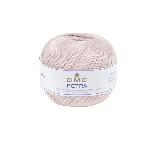 DMC Petra Yarn, 100% Cotton, Light Beige (5225), Size 5