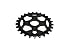 Eastern Bikes BMX Phorcys 25T (6061 Alloy) Sprocket, Matte Black