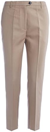 Jucca Women's Pantalone A Sigaretta Jucca Cammello 44(IT)-L(US) Beige