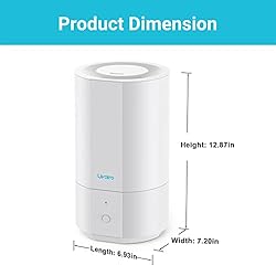 Livatro 4L Top Fill Humidifiers for Bedroom Large