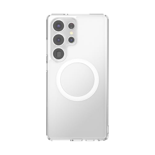 PopSockets Samsung Galaxy S25 Ultra Phone Case Compatible with MagSafe - Clear