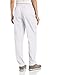 Landau Essentials Relaxed Fit 2-Pocket Elastic Scrub Pants for Women 8320 White