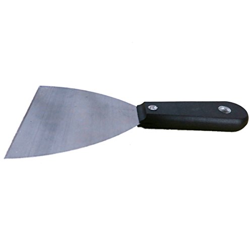Dunnomart Plastic Handle Metal Smooth Putty Shovel Trowel 5 Inch Width