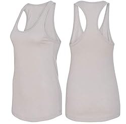 Ladies Tank Top Ah! The Element of Surprise Silver XL