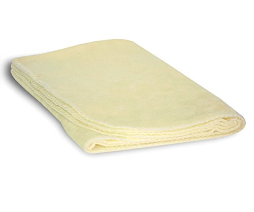 Luxurious Cozy Premium Super Soft 30 x 40 Fleece Throw Blanket For Strollers, Car Seats, Kids Bed & Pets, (Daffodil Yellow) - Thumbnail 5