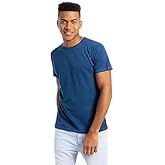 ayaecofashion AYA | Men's Organic Pima Cotton T-Shirt | Natural Blue M