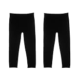 Girls Winter Fleece Lined Seamless Leggings
