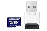 SAMSUNG PRO Plus + Reader 128GB microSDXC Up to