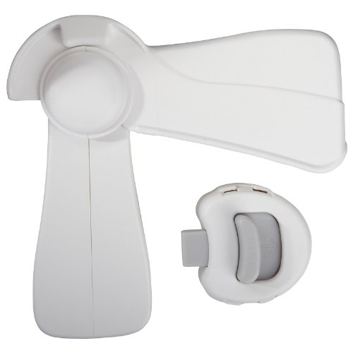 KidCo S353 Door Lever Lock White