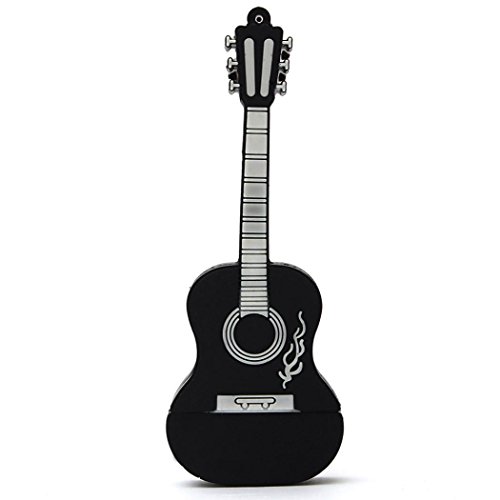 Bolayu 32GB U Disk Thumb Guitar USB 2.0 Metal Flash Memory Stick Storage Khaki