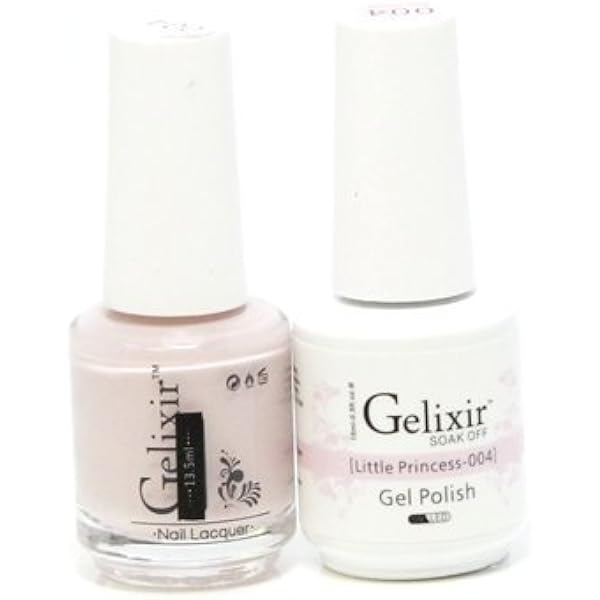 Amazon.com: Gelixir Duo Matching Gel and Nail Polish, Made