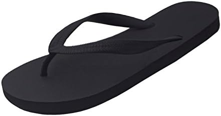 Besli Men's Soft Comfortable Rubber Flip Flops Thong Sandal Beach Slipper