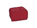 RITZ Polyester / Cotton Quilted Four Slice Toaster Appliance Cover, Dust and Fingerprint Protection, Machine Washable, Paprika Red