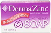 DermaZinc Soap - 4.25 Ounce (120 gram)