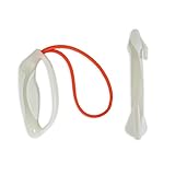CHUCKIT Max Glow Ultra Sling for Pets, White/Orange