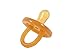 Sweetie Rubber Pacifier Natural Rubber with Symmetrical Nipple 1 Count 0-6 Months Original Natural Rubber Pacifier